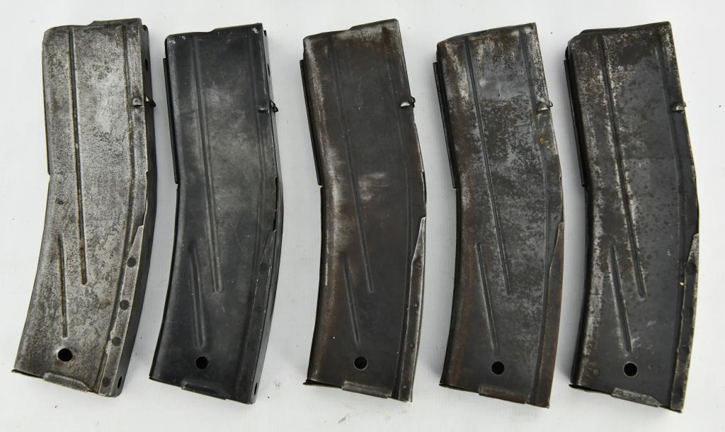 Lot of Five USGI M1 Carbine 30 Round Magazines: Here We Have a Lot of Five USGI M1 Carbine 30 Round Magazines, Three are Marked "J", One "AI", and One "SEY".