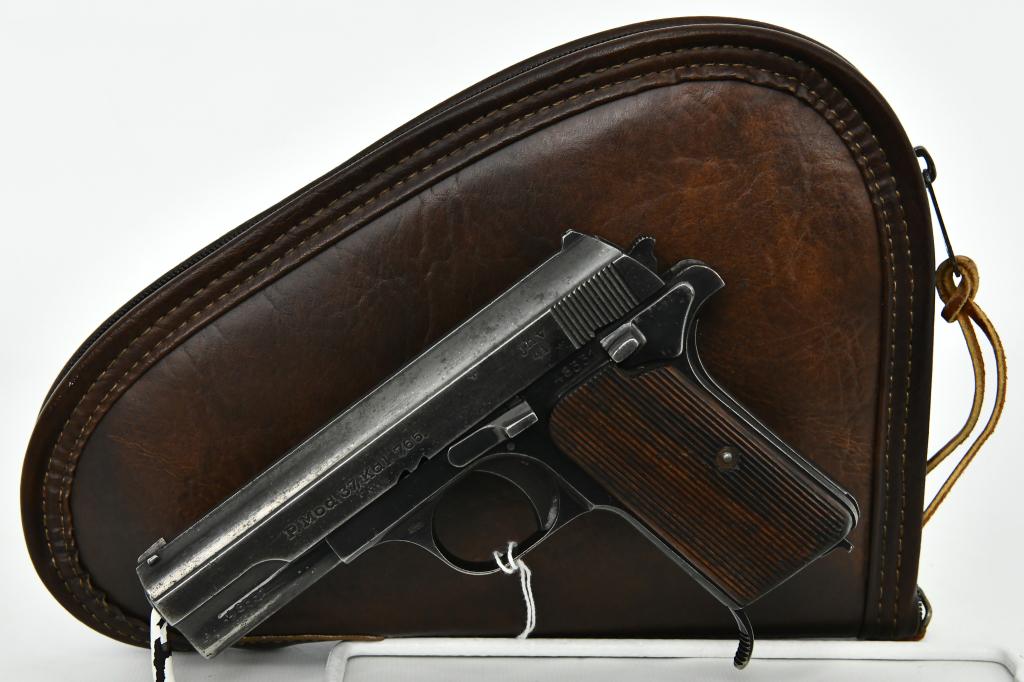 Femaru 'jhv/41' Nazi Code Model 37 Semi-Auto: Up Next We Have a Nazi Occupation FEG "jhv/41" Code Model 37 Semi-Auto Pistol With "eagle/WaA58" Proof, This Hungarian Femaru model 37 was issued to the German army in 1941. Early in '41, the Luftwaff