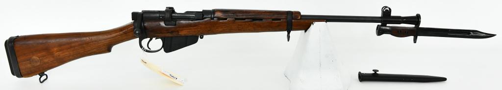 Santa Fe Enfield Jungle Carbine MK I .303: Up Next We Have a Santa Fe Enfield Jungle Carbine MK I Model 12011, Bolt Action Rifle Chambered in .303 British, Barrel Marked Golden State Arms Corp Pasadena Calif, Trigger Band Marked GR Sht LE III
