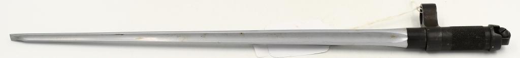 Chinese Triangular Spike SKS Bayonet: Chinese Triangular Spike SKS Bayonet , Measures Approx 16" Overall Length "The SKS (Russian:, romanized: Samozaryadny Karabin sistemy Simonova, 1945, Self-loading Carbine of (the) Simonov system, 1945
