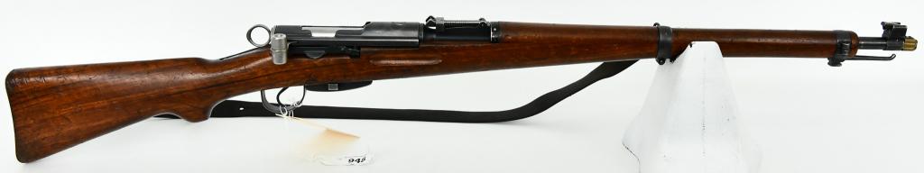 Swiss Schmidt Rubin K31 Carbine Rifle 7.5x55: Up Next We Have a Swiss Schmidt Rubin K31 Carbine (Karabiner 1931) Rifle Chambered in 7.5x55 and in Overall Excellent Surplus Condition, Matching Numbers, Leather Sling, Barrel Dust Cap, Imported by S