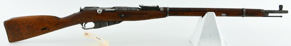 Mosin Nagant M91/30 Bolt Action Rifle 1943: In Next We Have a Izhevsk Mosin Nagant M91/30 Bolt Action Rifle Chambered in 7.62X54R in Good Late War Effort Condition. Date stamp of 1943. Comes with Cleaning rod and is imported by CAI.