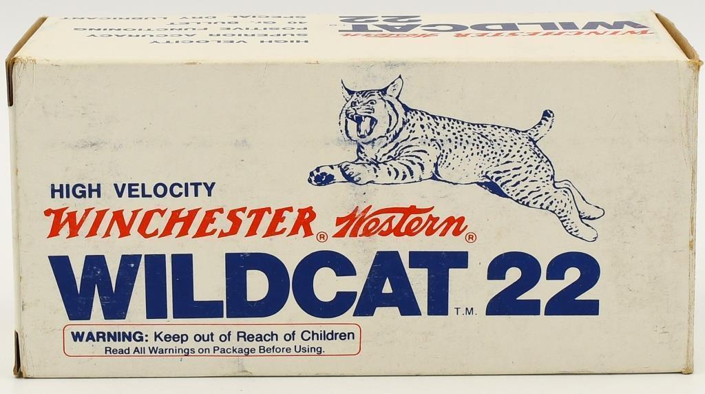 500 Rounds Of Winchester Wildcat .22 LR Ammo: 500 Rounds Of Winchester Wildcat .22 LR Ammo High Velocity, Superior Accuracy 40 Grain Ammunition