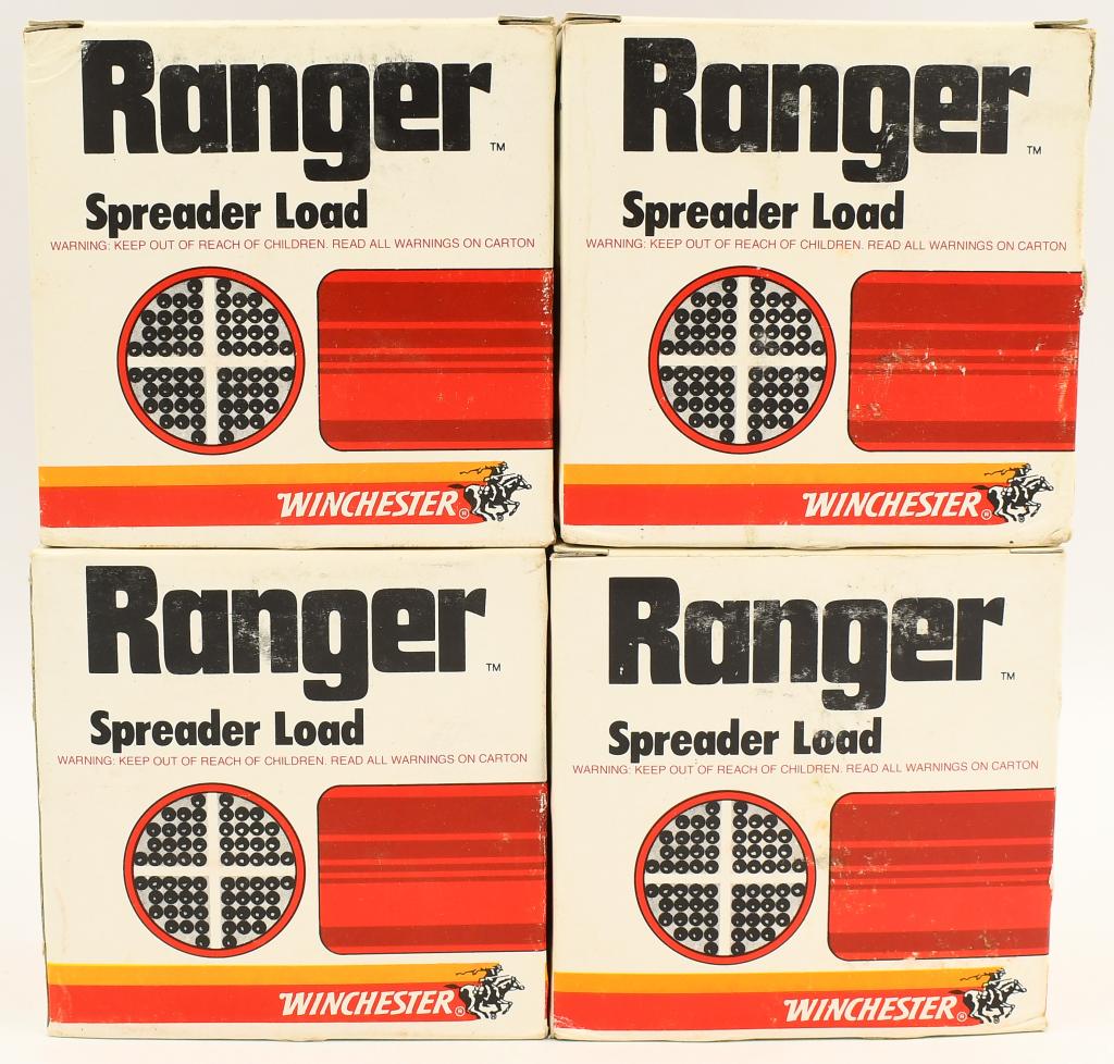 100 Rounds Of Winchester Ranger 12 Ga Shotshells: 100 Rounds Of Winchester Ranger 12 Ga Shotshells, 2 3/4" 7 1/2 & 6 Shot Spreader Load Ranger Shotshells In Original Boxes