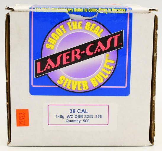 500 Count Of Laser Cast .38 Caliber WC Bullet Tips Mar 27, 2022
