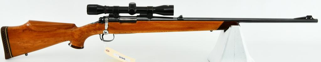 Scarce Remington Model 722 Bolt Rifle .300 Savage: Up Next We Have a Scarce Remington Model 722 Bolt Action Rifle Chambered in .300 Savage, 24" Barrel With a Ported Front Sight, Flip up Rear Leaf and Topped With a Swift Grizzly 2.5X32 Scope, and a Bea