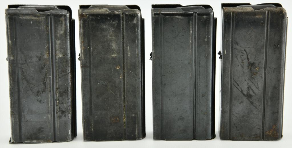 Lot of 4 M1 .30 Carbine 15 Rd Metal Magazines: Lot of 4 M1 .30 Carbine 15 Rd Metal Magazines, 2 Are Marked AI & IA Which Stands For Inland Division of General Motors , 1 Is Marked BW Which Stands For Winchester , & 1 Is Marked MN Which Stands For 