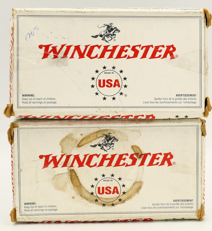 100 Rounds Of Winchester .45 G.A.P Ammunition: 100 Rounds Of Winchester .45 G.A.P Ammunition, "Clock Automatic Pistol Ammo" 230 Grain Jacketed Hollow Point Self Defensive Ammunition Made In USA