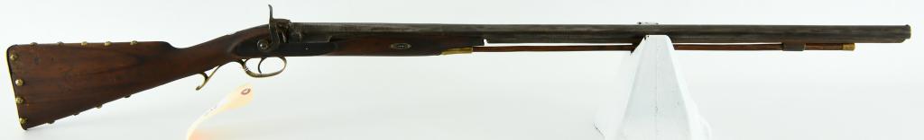 Indian Trade Rifle Percussion Black Powder: Up Next We Have an Old Indian Trade Rifle, Percussion Black Powder, Chambered in Either 12 Gauge or .70 Caliber, Comes With Rod, Overall in Fair Condition.