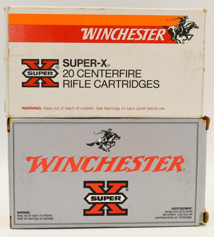 33 Rounds Of .338 Win Mag Ammunition: 33 Rounds Of .338 Win Mag Ammunition, 20 Rounds Are .338 Win Mag Super-X 200 Grain Power Point Bullet 2960 fps , 13 Rounds & 7 Empty Brass Casings Are Winchester Super-X 200 Grain Power Points