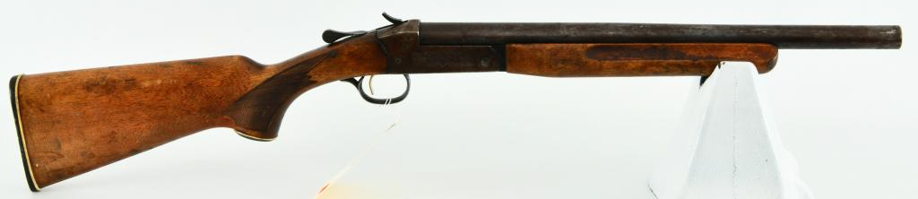 Winchester Model 37A 12 Ga Single Shot Shotgun: Up next is a Winchester Model 37A Single Shot Shotgun Chambered in 12 Gauge Accepts 2 3/4" & 3" Shells. This Shotgun Was Owned by a Rodeo Clown! Has scroll pattern on both sides of the receiver, has a