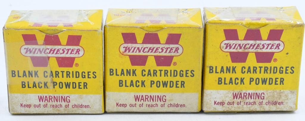 150 Rounds Of Winchester .22 Short Blank Ammo: 150 Rounds Of Winchester .22 Short Blank Ammunition Extra Loud W22BL Ammunition In Original Collector Boxes Which Come Cellophane Wrapped