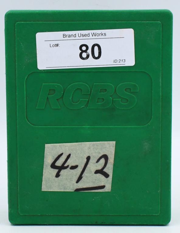 2 RCBS FL Reloading Dies For 6.5x55 Swedish: 2 RCBS FL Reloading Dies For 6.5x55 Swedish Mauser Cartridges, Full Length Dies, Also Comes With Shell Holder #2 & Plastic RCBS Storage Container