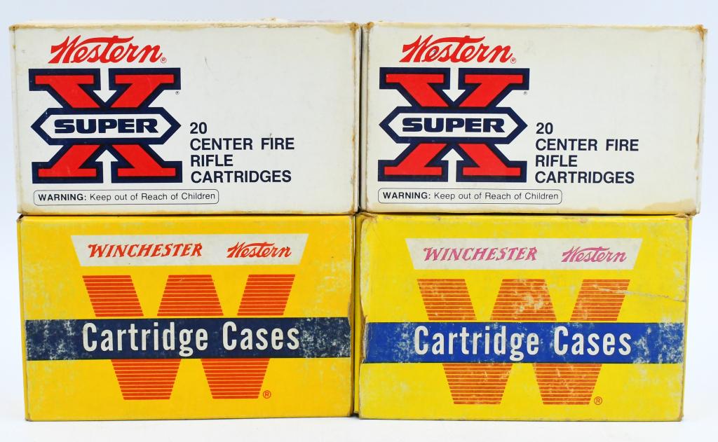 77 Rounds of .308 Win Ammunition: 77 Rounds of .308 Win Ammunition, 40 Rounds Are Western Super-X 150 Grain Power Point Soft Points, & 37 Rounds Are Winchester , Also Comes With 3 Empty Brass Casings