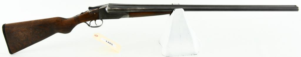 1921 Ithaca Flues Side By Side 16 Gauge Shotgun: Up Next We Have a 1921 Ithaca Flues Side By Side Shotgun Chambered For 16 Gauge, With Pointer Scene on Both Sides, Receiver Marked Ithaca Gun Co. Ithaca N.Y., 28" Solid Rib Barrels Marked Smokeless Po