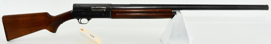 FN Marked Belgium Browning Auto 5 Shotgun 12 Gauge: Up Next We Have a Fabrique Nationale Marked Belgium Browning A5 12 Gauge Auto Shotgun with a 29" Special Steel Solid Rib Barrel Marked Made in Belgium, Serial Number 200222, Overall in Good Condition 