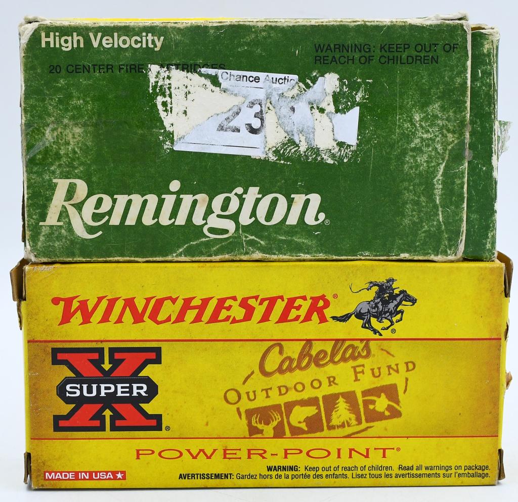 28 Rounds & 9 Empty Brass Casings Of .30-30 Win: 28 Rounds & 9 Empty Brass Casings Of .30-30 Win, 20 Rounds Are Winchester 150 Grain Power Point Brass Cased Ammunition , 8 Rounds & 9 Empty Brass Casings Are Remington .30-30 Win