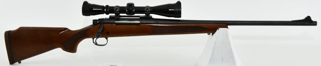 Remington Model 700 Bolt Action Rifle .270 Win: Up Next We Have a Remington Model 700 Bolt Action Rifle Chambered in .270 Win, 22" Ported Barrel, Front Sight, and Topped With a Leupold 3X9 Vari-X IIc Scope With Pop-up Lens Covers, Jeweled Bolt, And