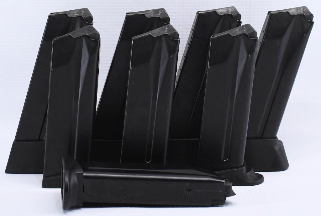 (4) 10 rd HK Mags & (4) 8 rd HK Magazines .45acp: Lot contains a total of 8 super nice HK Magazines .45 caliber there is (4) 10 round magazines, They are marked Made in GERMANY, then we have (4) 8 round HK magazines .45 caliber Marked Made In Germany