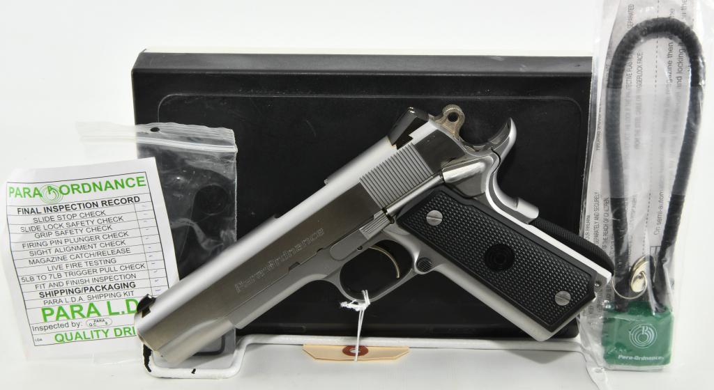 Para Model 14-45 LDA Limited Semi Auto .45 ACP: Up Next is a Nice Para Model 14-45 LDA Limited Semi Auto Pistol Chambered in .45 ACP, It Comes in The Factory Box With Paperwork, No Magazine, and Appears in Excellent Condition, Nice Gun! S Series Mo