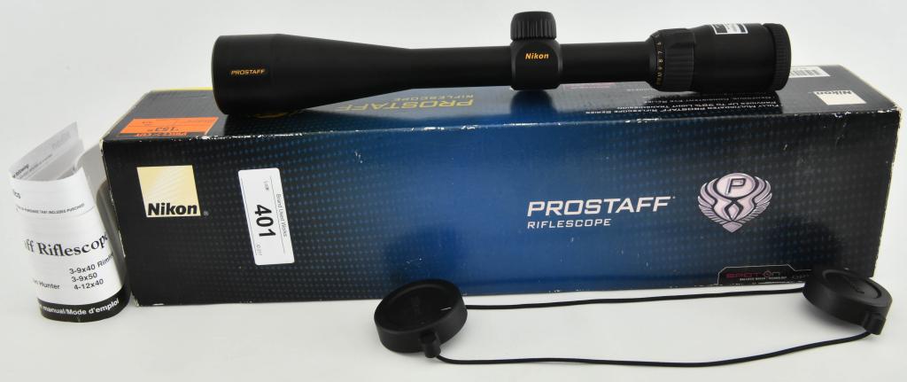 Nikon Prostaff Riflescope 4-12x40 Matte BDC: Super nice like new Nikon Prostaff Riflescope 4-12x40 Matte BDC Patented BDC reticle: The BDC reticle allows hunters to hold 'dead-on' at ranges exceeding those previously thought possible. The BDC's