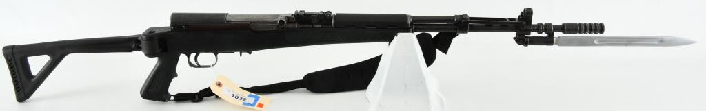 Yugo SKS M59/66 Semi Auto Rifle 7.62X39: Up Next We Have a Yugoslavian M59/66 SKS Semi Automatic Rifle, Chambered in 7.62x39, Equipped With a Folding Bayonet, With G Launcher and Sights. Comes With Kolpin Nylon Padded Sling, No Magazine, and