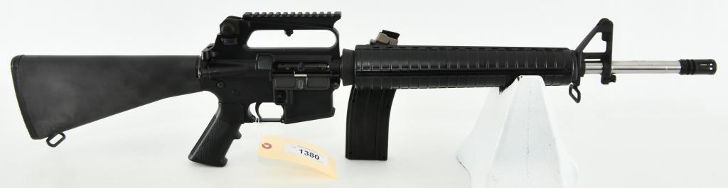 Rock River Arms LAR-15 Semi Auto .22 Conversion: Up Next We Have a Rock River Arms LAR-15 Semi Auto AR-15 Rifle Chambered in .22 LR, M1S Stainless Heavy Barrel With Flash Hider, A1 Front Sight, Bayonet Lug, Tapco Top Rail On Fixed Carry Handle, and 