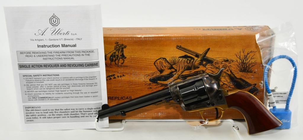 Uberti 1873 Cattleman New Model Stallion .22 LR: Up Next We Have a Uberti 1873 Cattleman New Model Stallion Chambered For .22 LR, The Colt 1873 Single Action Army revolver was arguably the most popular selling pistol ever produced. The Colt single-a