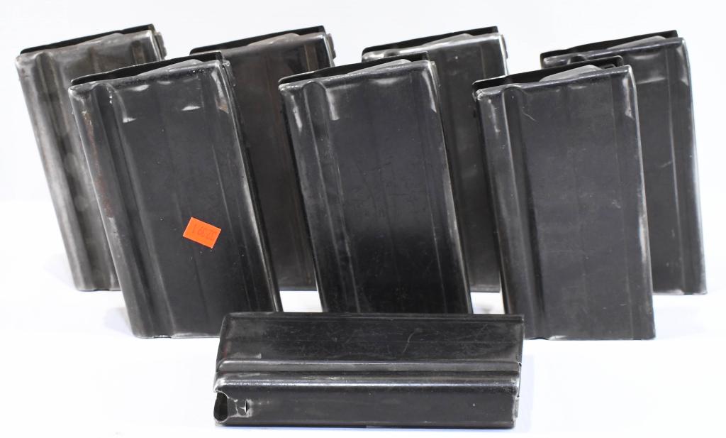 8 Steel FN-FAL 20 Round 7.62x51mm Magazines: 8 Steel FN-FAL 20 Round 7.62x51mm Magazines, Steel Cased, 20 Round Capacity, Some Are Marked With Serial Numbers & Some Are Unmarked "Know Your State Laws Before Bidding On High Capacity Magazines"