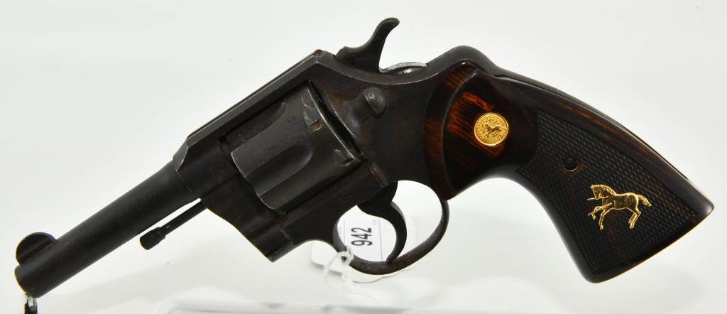 Early Colt Commando .38 Revolver 1942: Up Next We Have an Early Colt Commando Revolver Chambered in .38, With a Serial # 7930 Which Dates To 1942, The DA-SA Functions Well, The Outer Condition Appears Rough as Seen in Pictures, This Revolv