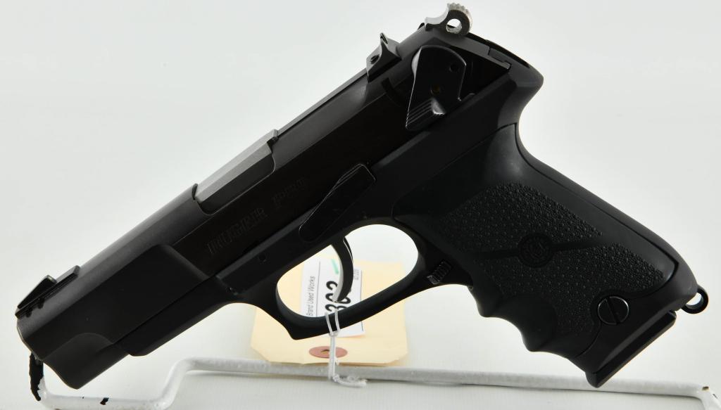 Classic Ruger P89 Semi Auto Pistol 9MM: Up Next We Have a Ruger P89 Semi Auto Pistol Chambered in 9MM, Comes With One Magazine, and Appears in Excellent Condition, Lanyard Ring, Ambidextrous Auto Decocker, Hogue Grips. More From The Interne