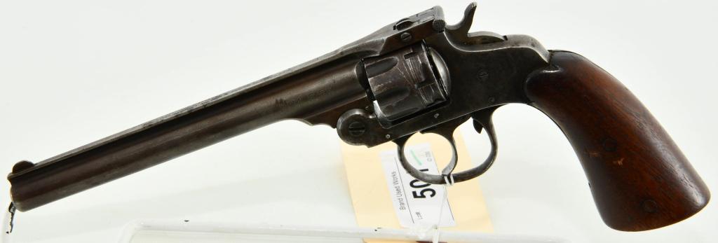 Harrington & Richardson 22 Special Revolver: Here We Have a Harrington & Richardson 22 Special 7 Shot Top Break Revolver Chambered in .22 Rim Fire, It Has a 6" Barrel, and appears in Fair Vintage Condition. Serial # 273956