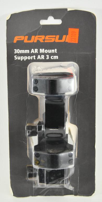 Pursuit 30mm AR Cantilever Mount 1'': The Pursuit Cantilever Mount provides the perfect solution for MSR/AR platform rifles. By positioning the riflescope farther forward than traditional rings, the mount delivers optimum eye relief and f