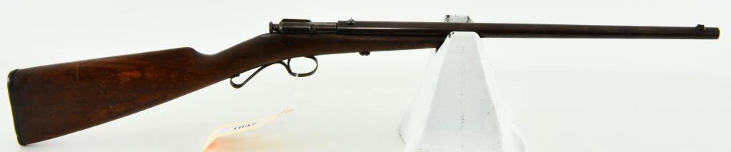 Winchester Model 1902 .22 Single Shot Rifle: Up Next We Have an Old Winchester Model 1902 Single Shot Rifle Chambered For .22 Short, Long, & Long Rifle, 18" Barrel, Front and Rear Sights, Wood Stock Has Some Repairs, Good Old Condition.