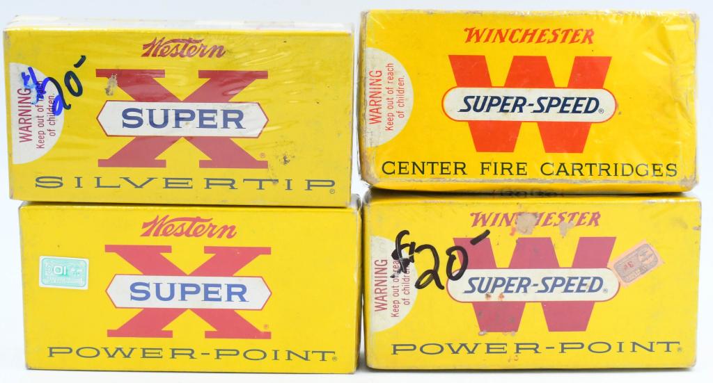 Approx. 80 Rounds of Winchester .30-30 Win Ammo: Up Next We Have Approx. 80 Rounds of Winchester .30-30 Win Ammo, Some Boxes May Be Partial, They are Sealed. Gamble as you wish. Variety of 150 & 170 Grain, Some Expanding Silvertip, Power Point, Soft