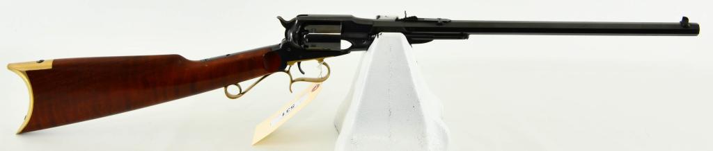 Uberti Remington 1858 New Army .44 Revolving: Up Next We Have an Uberti Reproduction Remington 1858 New Army .44 Caliber Revolving Target Carbine Black Powder Rifle, No Background Check Required, Overall Appears in Excellent Condition. More From 