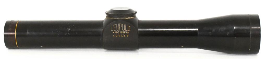 Leupold M8-2x Handgun Scope: Leupold M8-2x Handgun Scope, Matte Black Color Extended Eye Relief , Scope Measures Approx 8 1/2" Long Overall