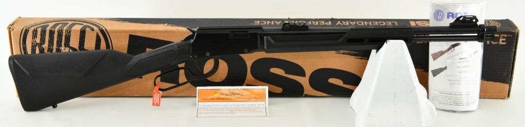 NEW Rossi Rio Bravo .22 LR Lever Action Rifle: Up Next We Have a Brand New Rossi Rio Bravo Lever Action Rifle Chambered in .22 Long Rifle, 18" Barrel, 15 Rounds, Polymer Furniture, Polished Black Metal Finish, and Comes in The Factory Box. More Fr