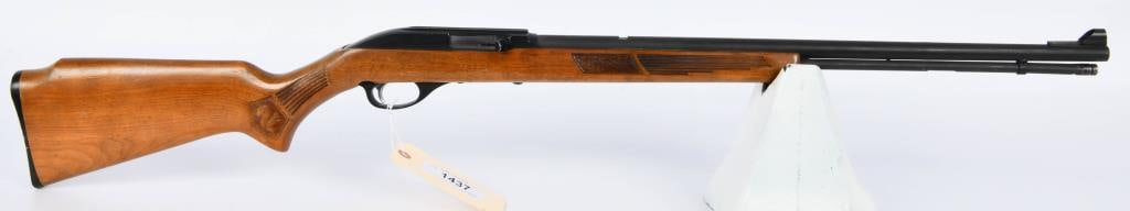 Marlin Glenfield Model 60 Semi Auto Rifle .22 LR: Up Next We Have a Marlin Glenfield Model 60, tube fed, Semi auto .22 rifle with a 22" BBL, This One Comes With a Hooded Front Sight and No Rear Sight, Appears in Overall Good Pre-owned Condition, Seri