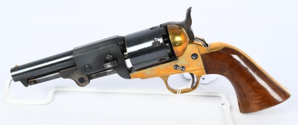 Pietta 1851 Navy Sheriff Black Powder Revolver .36: Up Next We Have a Pietta 1851 Navy Sheriff Black Powder Revolver Chambered in .36 Caliber. The 1851 Navy, produced from 1851 to 1872, was the most famous of the cap-and-ball era for good reason. The 6