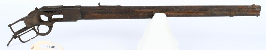 Antique Winchester 1873 Barreled Action .44: Up Next We Have a Antique Winchester 1873 Barreled Action Chambered For .44, This is a Conversation Piece Only, Appears to have been Buried for Many Years. If Only This Old Pile of Rust Could Tell Sto
