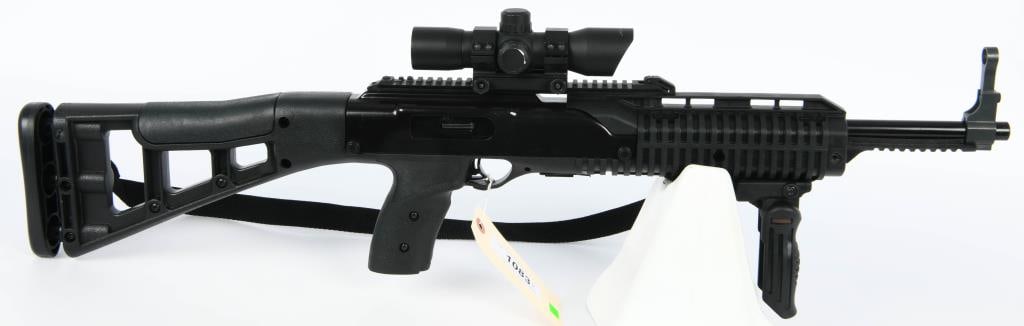 Hi-Point Firearms Model 995 Carbine 9MM: Introducing the Hi-Point Firearms Model 995, a semi-auto rifle designed for reliability and affordability in the powerful 9mm caliber. This rifle, wrapped in a rugged synthetic stock, is crafted to de