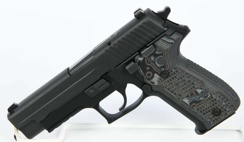 Sig Sauer P226 Semi Auto Pistol .40 S&W: The Sig Sauer P226 is a renowned semi-auto pistol known for its exceptional performance and reliability. Chambered in .40 S&W, this variant is designed to deliver powerful and accurate shots. One nota