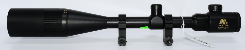 NcStar Mil-Dot AOE 8-32x50 Riflescope: Embark on a journey of unparalleled precision with the NcStar Mil-Dot AOE 8-32x50 Riflescope?a symbol of meticulous craftsmanship and tactical mastery. Designed by NcStar, a brand synonymous with inno