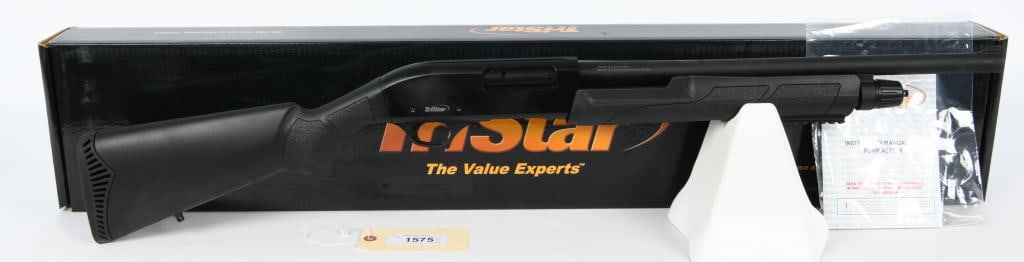 NEW Tristar Cobra Tactical Pump Shotgun 12 Gauge: Introducing the Tristar Cobra Tactical ? the pump-action 12-gauge shotgun that's here to make a statement. Brand new and packaged in its shiny factory box, this shotgun from TriStar Arms, Inc. is not 