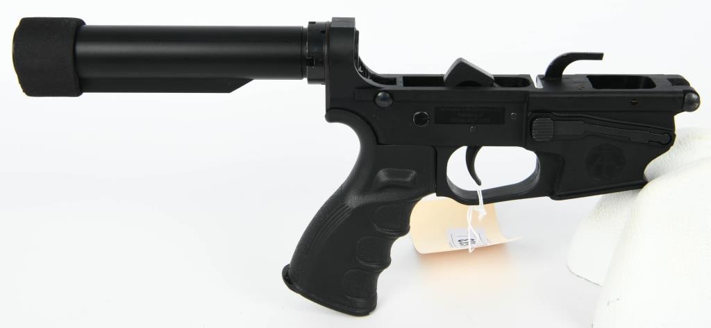 Tennessee Arms TAC-9 Complete Lower Receiver: Available for auction is the Tennessee Arms TAC-9 Complete Lower Receiver in a sleek black finish. This comprehensive lower receiver is specifically designed for the TAC-9 platform, offering reliabili