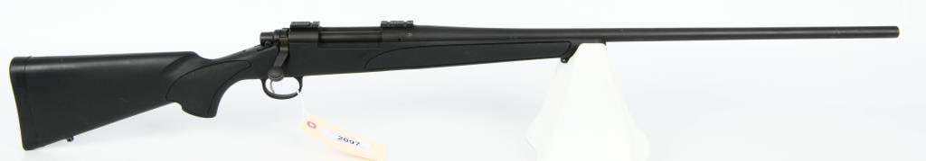 Remington 700 Bolt Action Rifle .300 Win Mag: Introducing the Remington 700 Bolt Action Rifle chambered in .300 Win Mag, a powerful and reliable firearm designed for precision shooting. Featuring a black-on-black design with a synthetic stock, th
