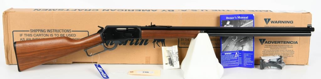 NEW Marlin 1895 CB Lever Action Rifle .45-70: Brand New Marlin Model 1895CB Lever Action Rifle - A Magnum Marvel in .45-70 Step into the realm of legendary lever-action rifles with the Brand New Marlin Model 1895CB, a magnum marvel chambered in t