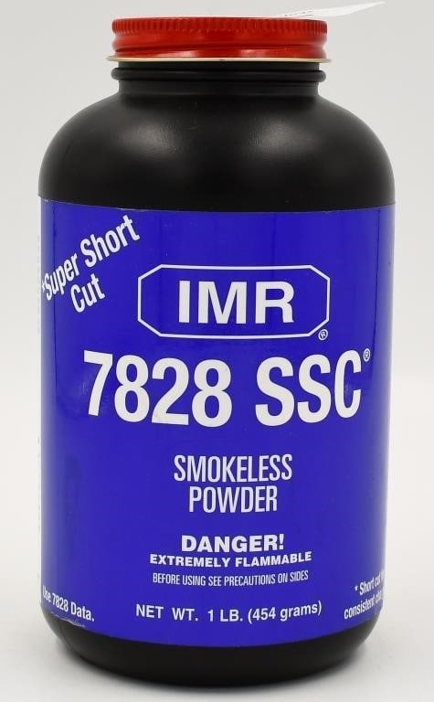 1 LB IMR Powder 7828 SSC Super Short Cut Rifle: Up Next We Have a New 1 LB Bottle of IMR Powder 7828 SSC Super Short Cut Rifle Powder, People from all over the world who do reloading depend on the high qualities of IMR Powder 7828 SSC Super Short C