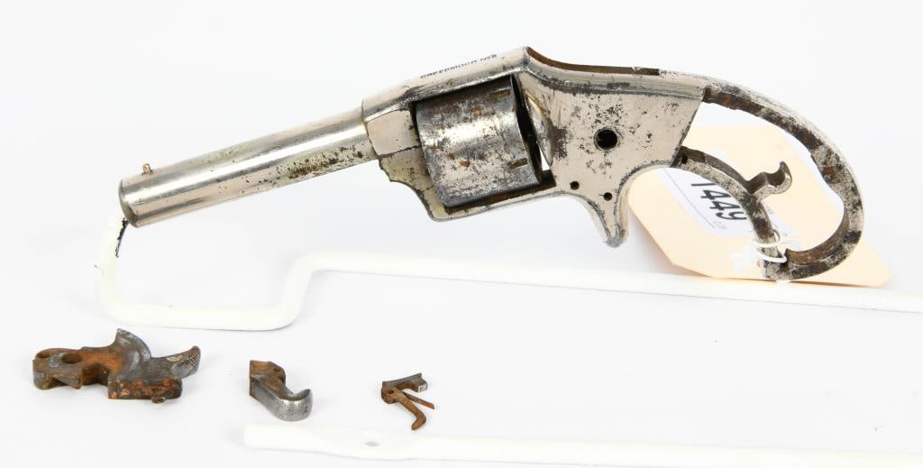 Antique Creedmoor No. 2 Revolver Parts Gun .32: Up Next We Have a Antique Creedmoor No. 2 Suicide Special Revolver Parts Gun Chambered in .32 Caliber, No Background Check Required.